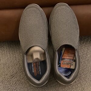 NWT Skechers Taupe Slip-On Loafers